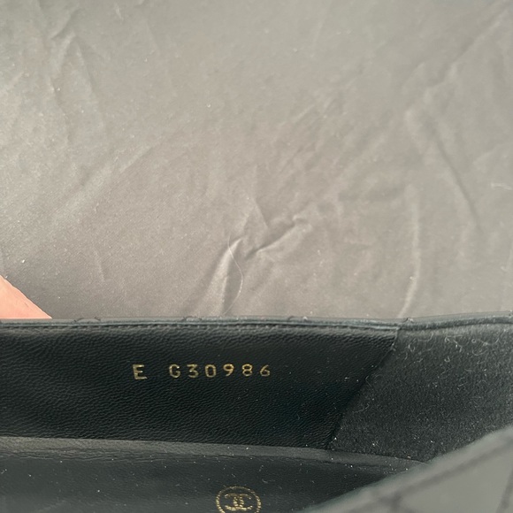 NIB Chanel Black Leather Quilted Flats Sz40 - Picture 5 of 9